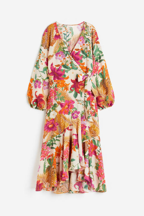 H & M - Maxi wrap dress -...