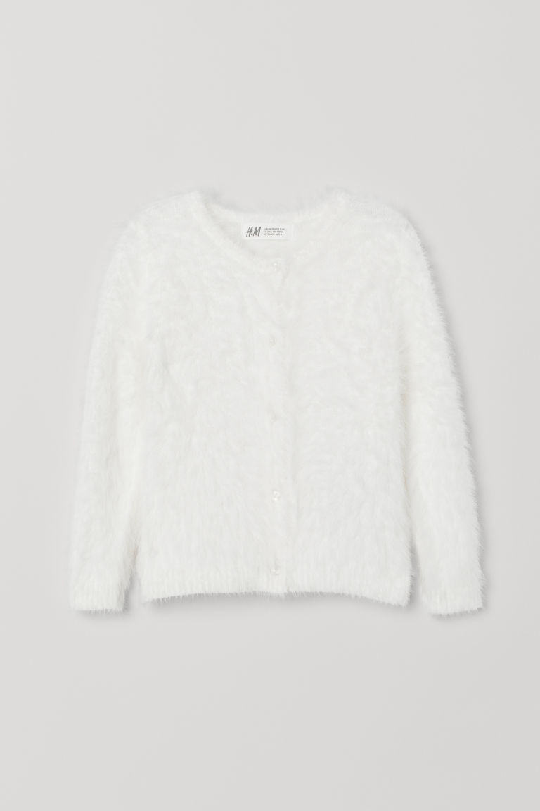 h and m grey cardigan