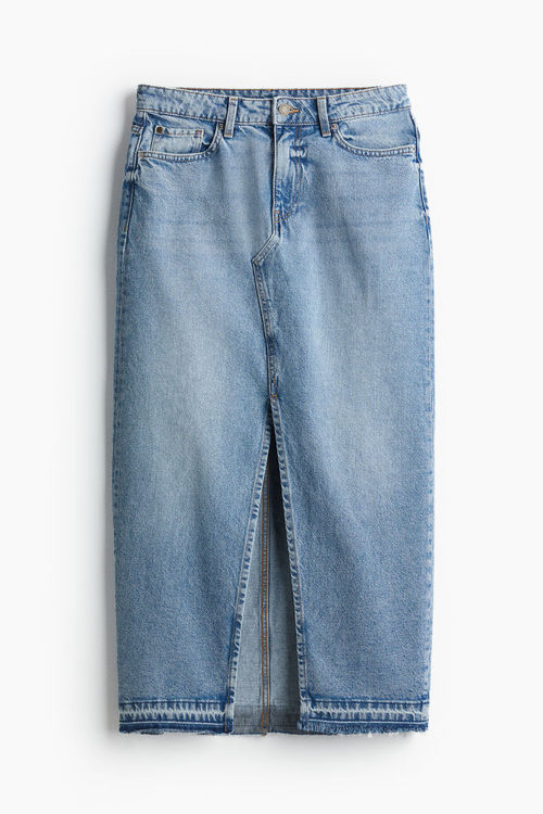 H & M - Denim skirt - Blue