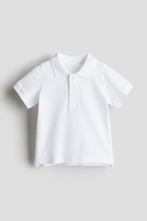 H & M - Cotton piqué polo...