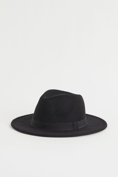 H & M - Felt hat - Black