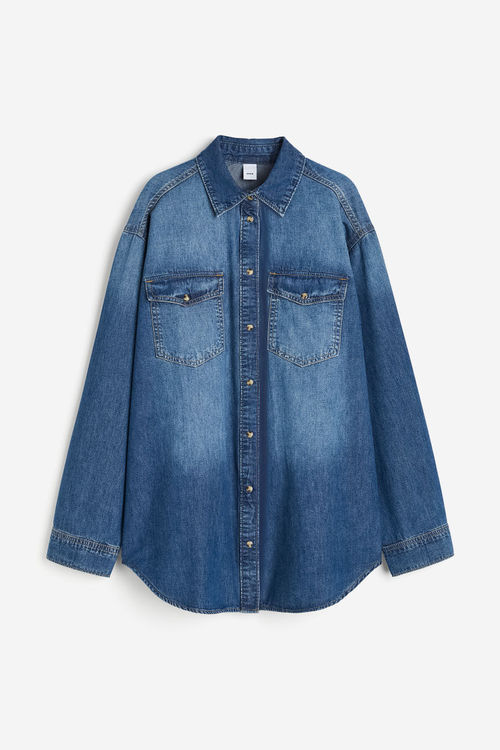 H & M - Denim shirt - Blue