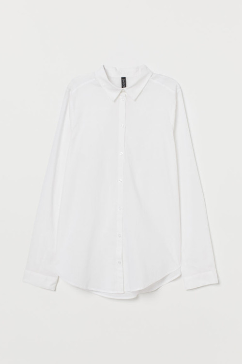 H & M - Cotton shirt - White