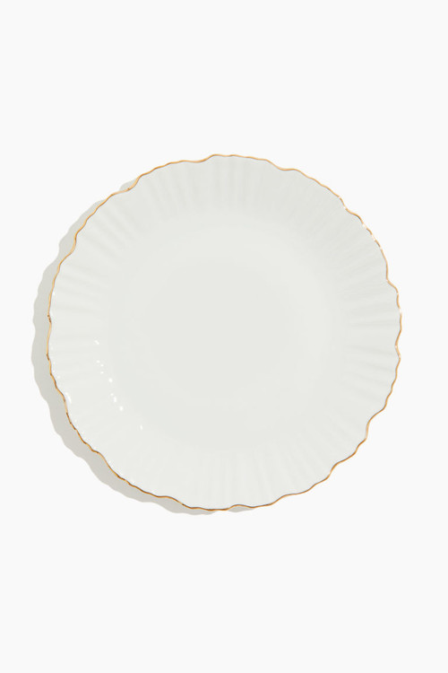 H & M - Porcelain plate -...