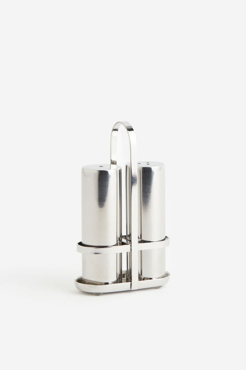 H & M - Metal salt and pepper...