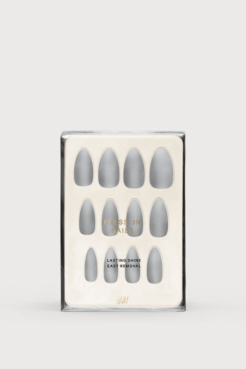 H & M - Press-on nails - Grey