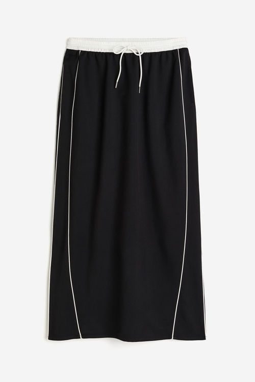 H & M - Pull-on maxi skirt -...