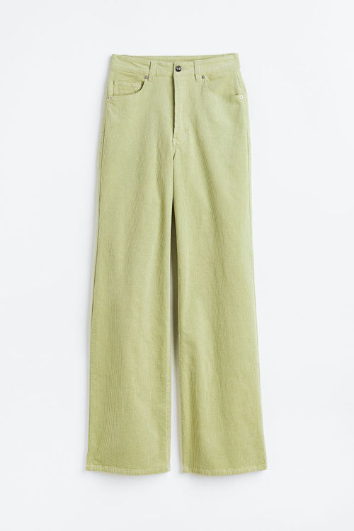 H & M - Wide corduroy...