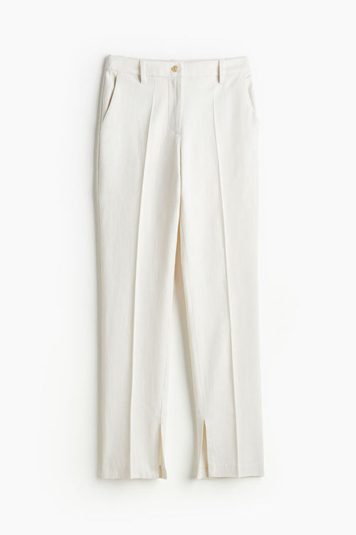 H & M - Linen-blend trousers...