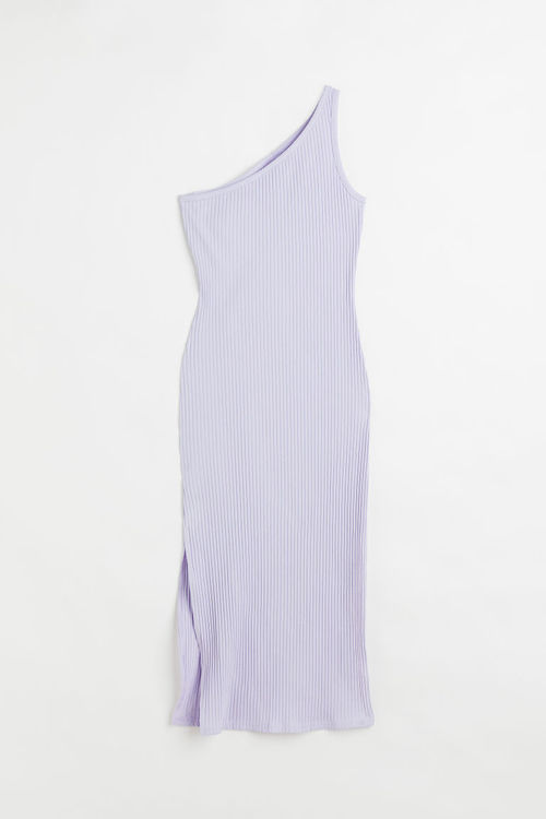 H & M - Ribbed one-shoulder...