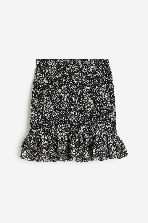 H & M - Smocked chiffon skirt...