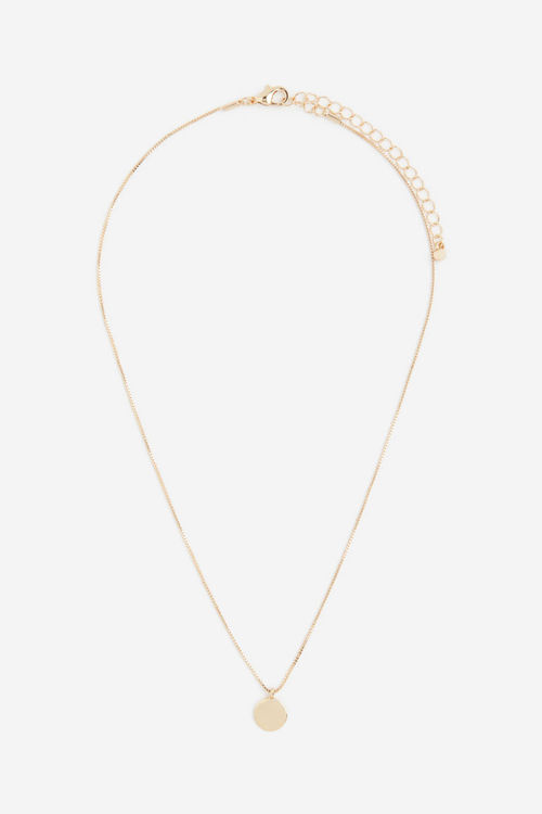 H & M - Box chain pendant...