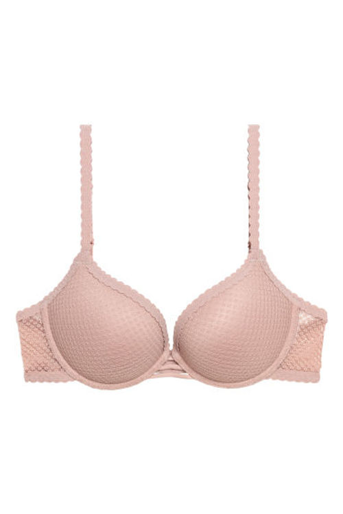 H & M - Super push-up bra - Pink, Compare