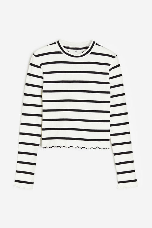 H & M - Long-sleeved jersey...