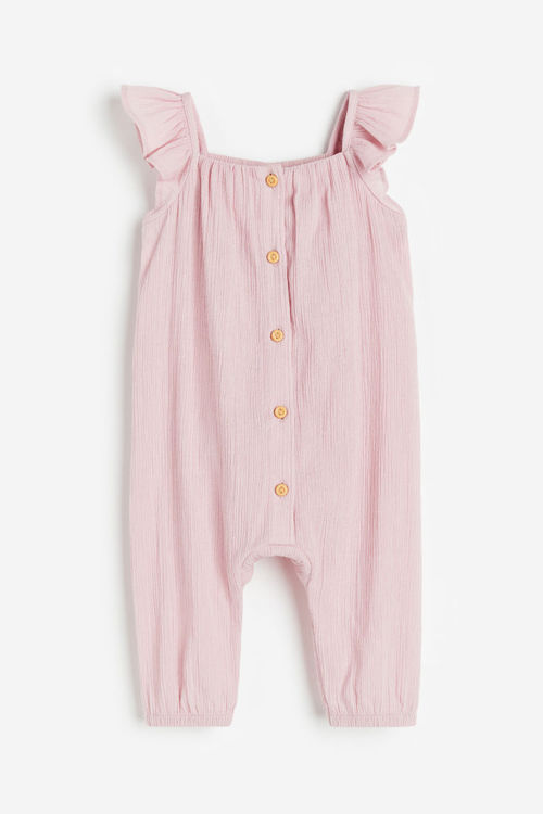 H & M - Cotton romper suit -...