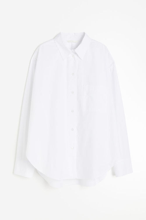 H & M - Oversized poplin...