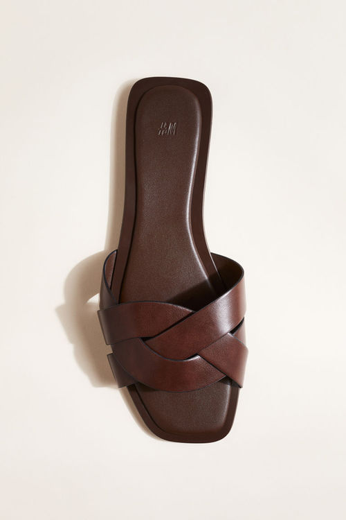 H & M - Braided sandals -...