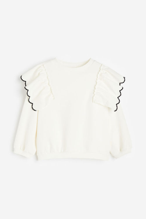 H & M - Sweatshirt - White