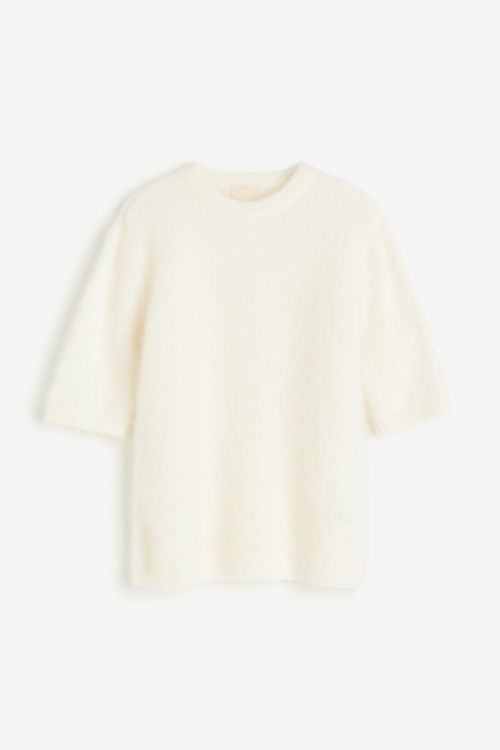 H & M - Mohair-blend knitted...