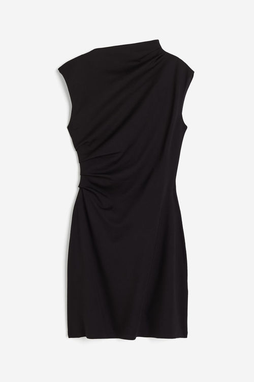 H & M - Draped jersey dress -...