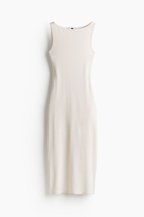 H & M - Ribbed bodycon dress...