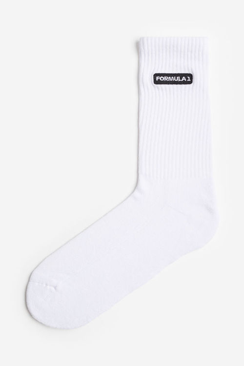 H & M - Motif-detail socks -...