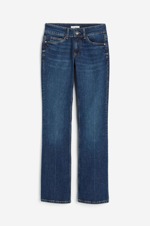 H & M - Flared Low Jeans -...