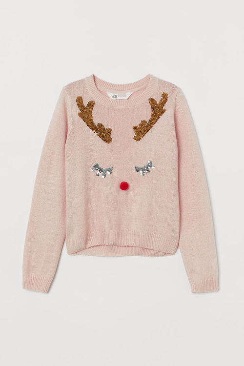 H & M - Knitted jumper - Pink