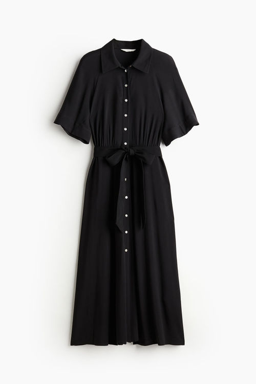 H & M - Tie-belt shirt dress...