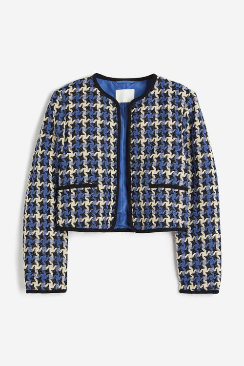 H & M - Textured-weave jacket...