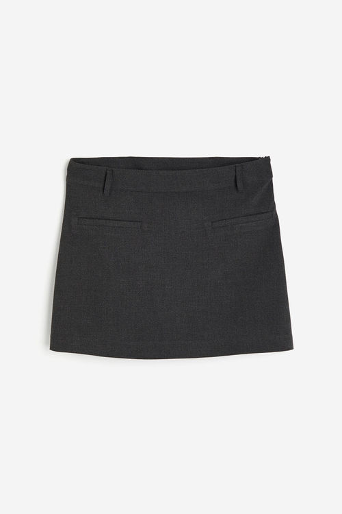 H & M - Tailored mini skirt -...