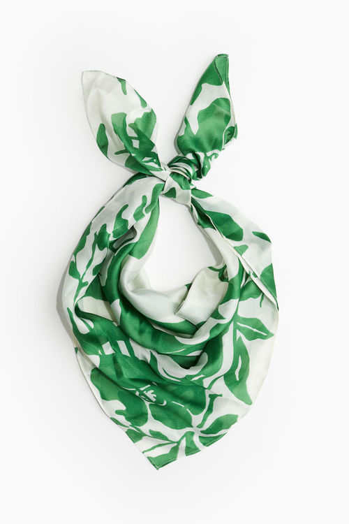 H & M - Patterned scarf -...