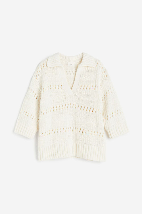 H & M - Pointelle-knit...