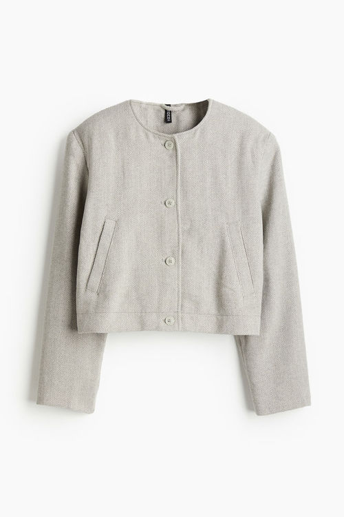 H & M - Shoulder-pad jacket -...