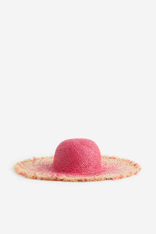 H & M - Wide brim straw hat -...