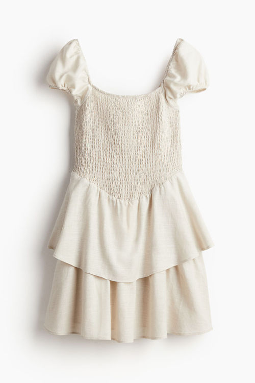 H & M - Tiered-skirt smocked...