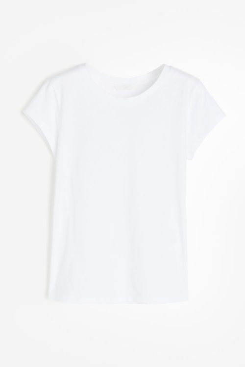 H & M - Cotton T-shirt - White