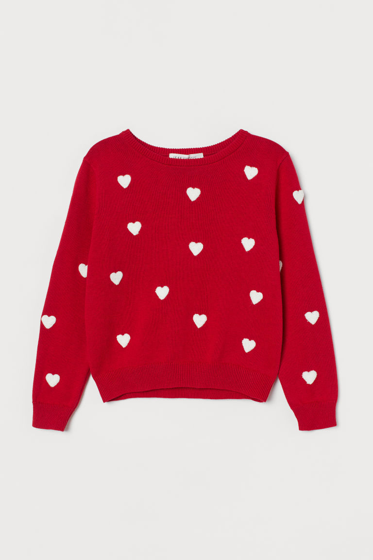 h and m girls jumpers