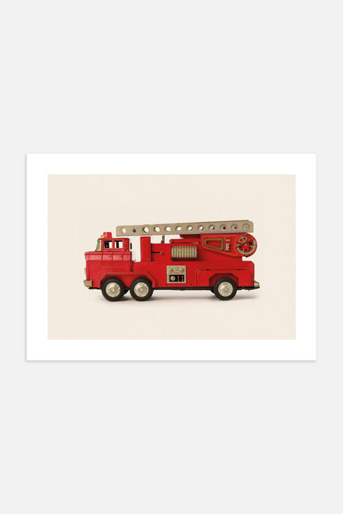 H & M - Fire Truck Poster -...