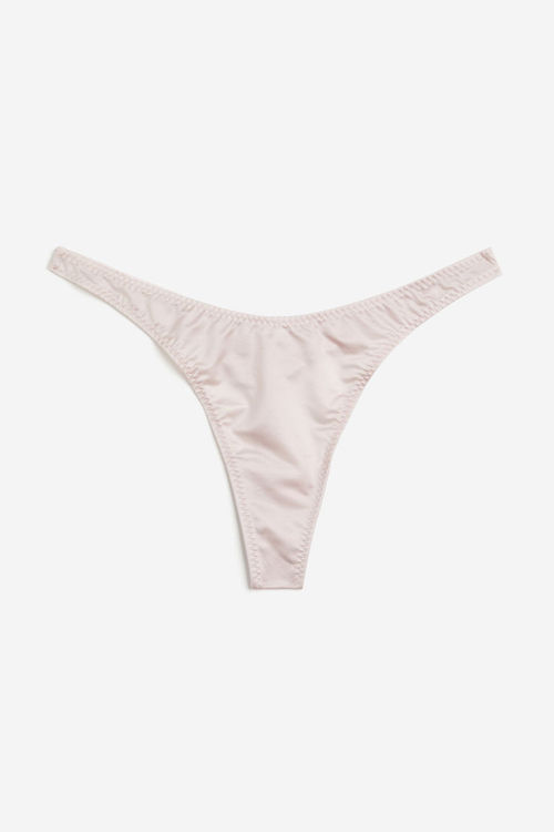 H & M - Satin thong briefs -...