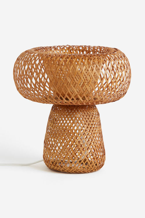 H & M - Bamboo table lamp -...