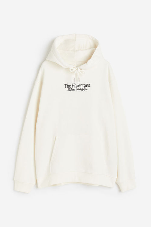 H & M - Hoodie - White