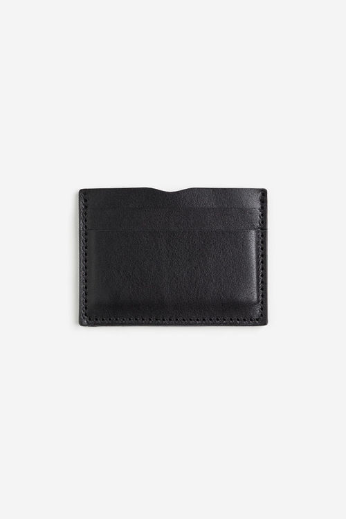 H & M - Leather card holder -...