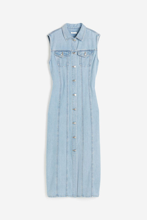 H & M - Sleeveless denim...