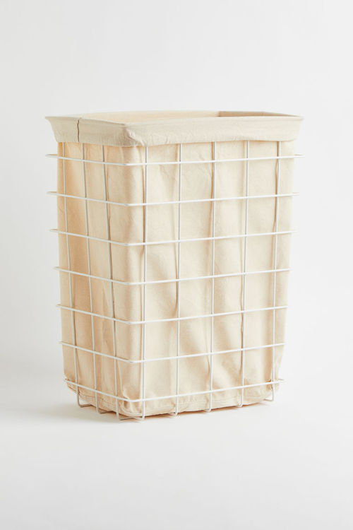 H & M - Wire laundry basket -...