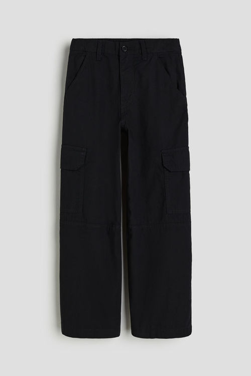 H & M - Wide cargo trousers -...