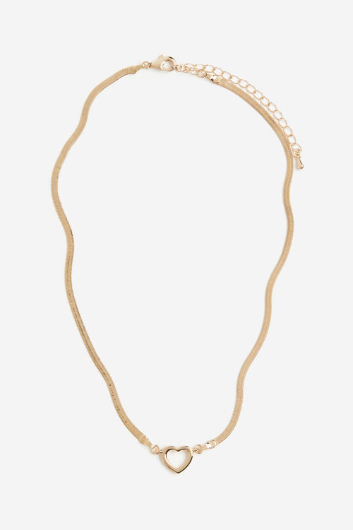 H & M - Pendant necklace -...