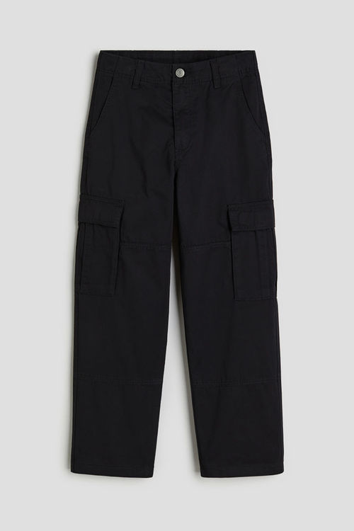 H & M - Cotton cargo trousers...