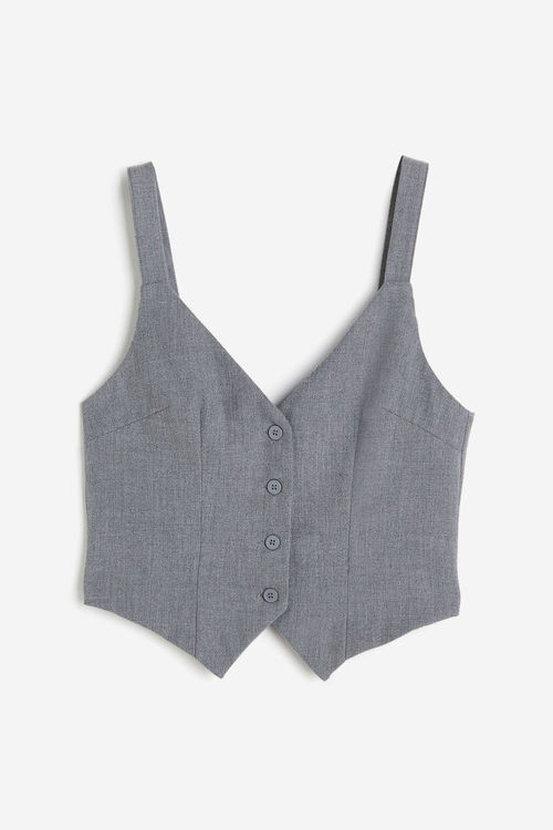 H & M - Suit waistcoat - Grey