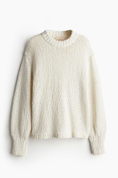 H & M - Silk-blend jumper -...